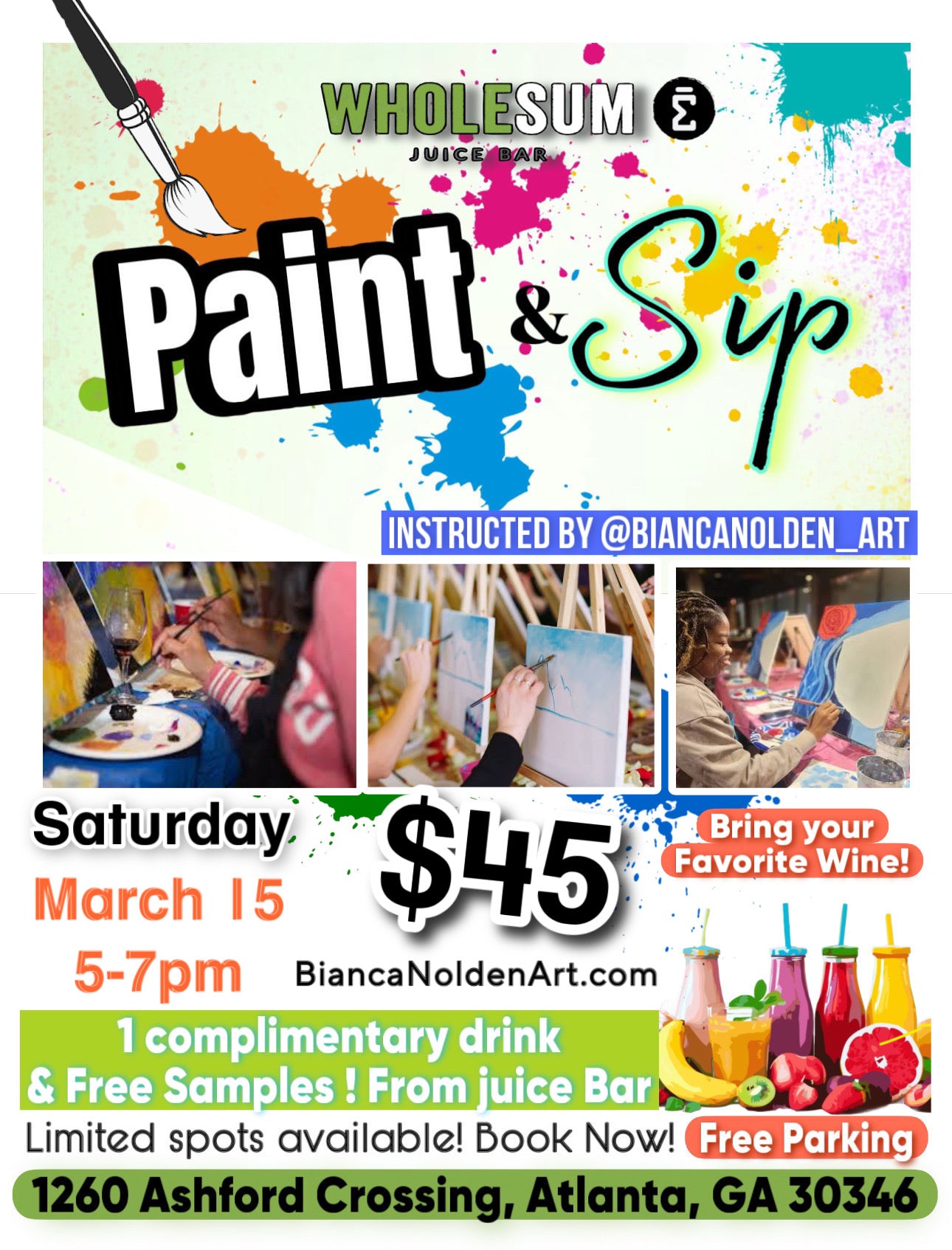 Paint Sip - Main Image