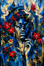 Load image into Gallery viewer, “Rewriting the Pain” Print