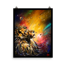 Load image into Gallery viewer, LION PRINT Poster