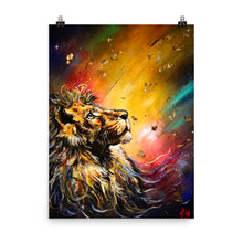 Load image into Gallery viewer, LION PRINT Poster